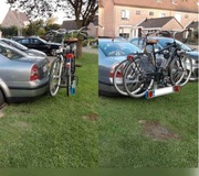 Bagażnik rowerowy na hak na 2 rowery 