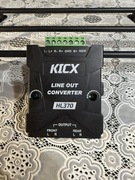 KICX HL 370 - KONWERTER Sygnału AUDIO Hi-Low HIGH LOW 4x RCA Cinch REMOTE
