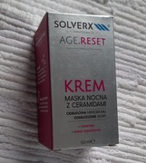 Solverx Age Reset krem-maska nocna z ceramidami, 50 ml