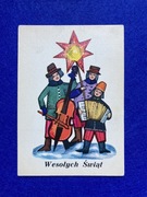 Bohdan Wróblewski Pocztówka Boże Narodzenie Wesołych Świąt 