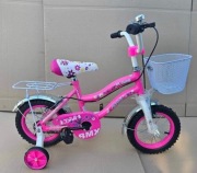 Nowy rózowy rower koła 12 cali + koszyk 