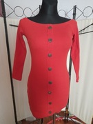 Świetna sukienka prążek ala hiszpanka 