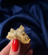 Pięknie wykształcona szczoteczka kwarcowa. Dolny Śląsk. Minerał