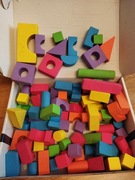 Klocki z gąbki  bezpieczne 