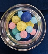 Dekoracyjne kulki Cotton Balls zestaw 20 szt. ozdoba dekoracja