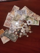 Monety i różne banknoty luzem - do kolekcji, do wyceny