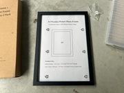 Czarne drewniane ramki na zdjęcie 32,5x24cm (zdj: 29,7x21cm) A4 (2 sztuki)