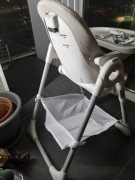 Krzesełko dziecięce Smiki szare