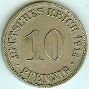 10 PFENNIG 1914 A - śliczny stan !!!
