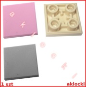 LEGO 11203 PŁYTKA modyfikowana 2x2 jasny różowy ciemny szary piaskowy/Tan