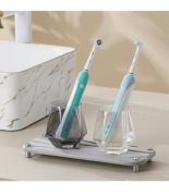 Szybkoschnąca tacka kamienna do blatu łazienkowego