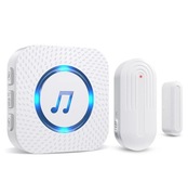 Sanjie dzwonek do drzwi zasięg 240m 55 dźwięków czujnik zestaw