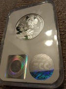 10 zł 40 rocznica Marca 1968 slab ECC GCN