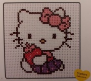 Zestaw do haftu Hello Kitty (I Love Strawberry Cakes) firmy Coats 