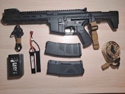 ASG AR15 PDW AT-AR03 + dodatki zestaw