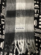 Szalik Acne Studios czarny