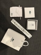 Srebna bransoletka Lacoste