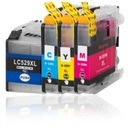 19 x Tusze do drukarki BROTHER DCP-J105 DCP-J100 MFC-J200 LC-529 LC-525 XL