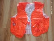 Kamizelka dmuchana do pływania kapok z rękawkami 3-6 lat 18-30 kg