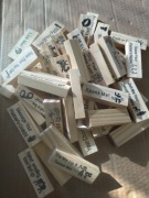 Gra na sex party, naturalne drewno (A10)