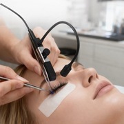 Profesjonalna pęseta UV LED do przedłużania rzęs