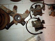 Toyota starlet P8 - komplet hamulców przód zaciski + klocki + tarcze