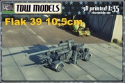 Flak 39 10,5cm - Skala 1:35 TDW models