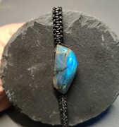 Bransoletka z labradorytem 16 - 29 cm