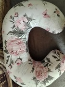 Poduszka, rogal do karmienia dwustronna bawełna/Velvet Pepi