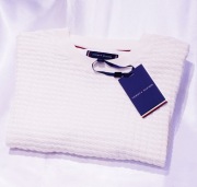 Tommy Hilfiger sweter XXL Organic Cotton Italy ritz lacoste celine gant ea7