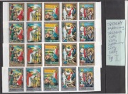 Jezus Chrystus SERIA 60 ZNACZKÓW+6 BLOKOW 550 zlt