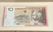 Banknot 10 zł 4 czerwca 2008 Józef Piłsudski