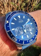 Epicki diver Festina Jaguar z hybrydowym mechanizmem w świetnym stanie 