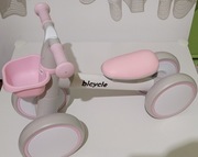 AIYAPLAY Rower biegowy dla dziecka 1–3 lata –| Ciche koła | Różowy