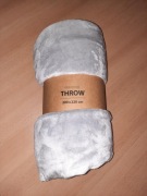 Koc krattfol 200x220 szary