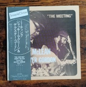 Jackie Mclean, Dexter Gordon - Meeting Vol.1 LP Japonia 1974