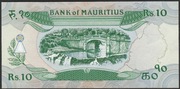 Mauritius 10 rupees 1985 - A/4 - stan bankowy UNC
