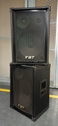 Sprzedaję zestaw nagłośniający FBT wraz z aktywnym mikserem FBT PE 240.