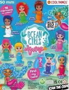 Zasyp do automatów: OCEAN GIRLS TWINS – 50mm (100 szt.)