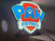 Ozdobna lampka LED z logo Psi Patrol