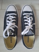 Converse Trampki Czarne Niskie M9166C