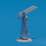 Figurka Cloud Strife z Final Fantasy