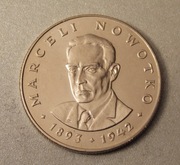 20 złotych 1983 r.  NOWOTKO... SUPER STAN, niski nakład