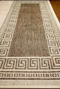 Dywan, chodnik  ,Boho  wzór grecki , beżowy, 67 x 140 cm, Multidecor..