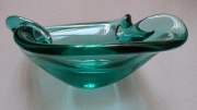Miseczka z zielonego szkła 