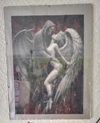 Anioł i Śmierć haft diamentowy 