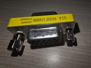 Adapter / Przejściówka DB25 – Gender Changer (żeńskie–żeńskie)