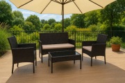 Royal Black Patio – Zestaw Mebli z Charakterem