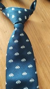 Krawat dla chłopca granat 