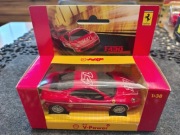 Ferrari F430 CHALLENGE czerwone skala 1:38 model kolekcja shell